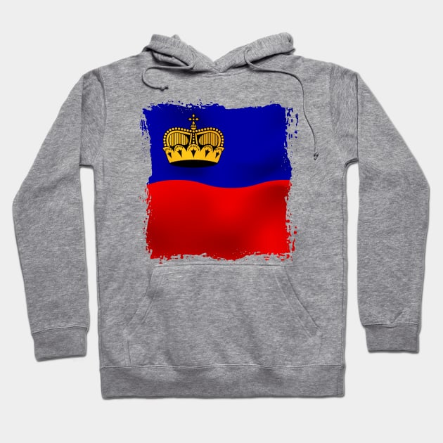 Liechtenstein Artwork Hoodie by SASTRAVILA